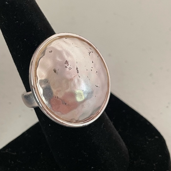 The Limited "Hammered" Design Ring & (Unbranded) Necklace - Picture 3 of 3